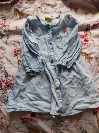 Robe en jeans légère