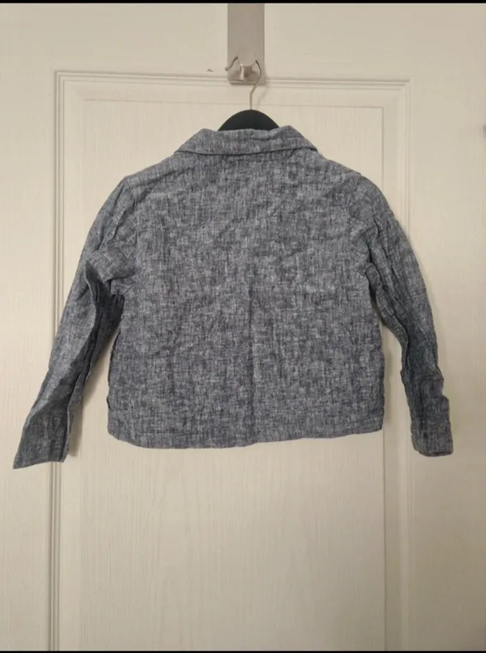 Veste grise fille tout compte fait 6 ans - photo numéro 4
