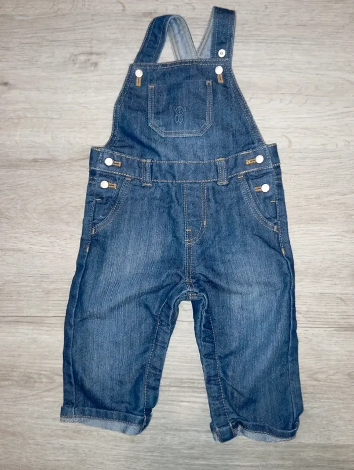 Salopettes en jean