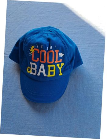 Casquette Cool baby bleu
