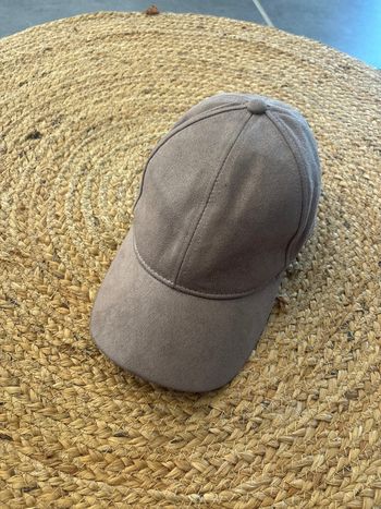 Casquette marron
