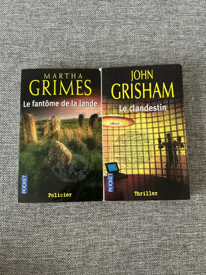 Lot de 2 livres