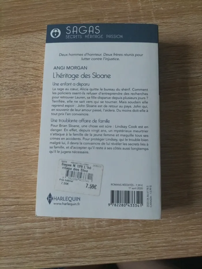 L'héritage de Sloane - photo numéro 2