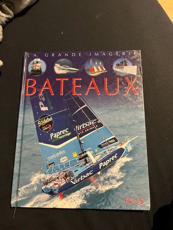 Livre pour enfants la grande imagerie fleurus les bateaux
