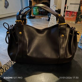 Sac cuir inspiration Gérard Darel