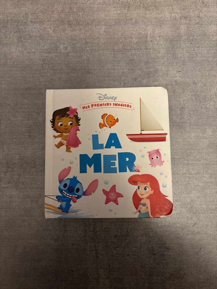 Livre Disney, mes premier imagier la mer