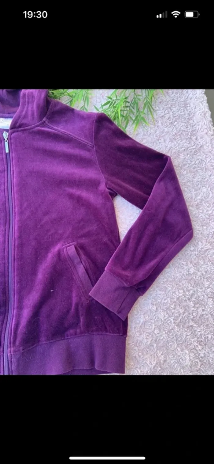 Gilet violet - photo numéro 3