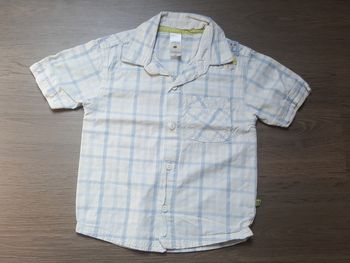 Chemise manches courtes taille 86