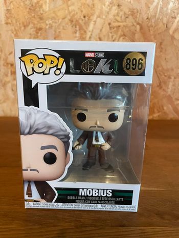 Figurine en vinyle Pop 896 Pop Marvel Loki Mobius