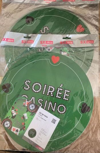 SET  DE TABLE PAR 6