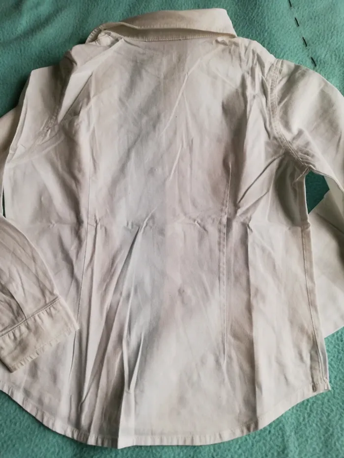 Chemise blanche fille - photo numéro 3