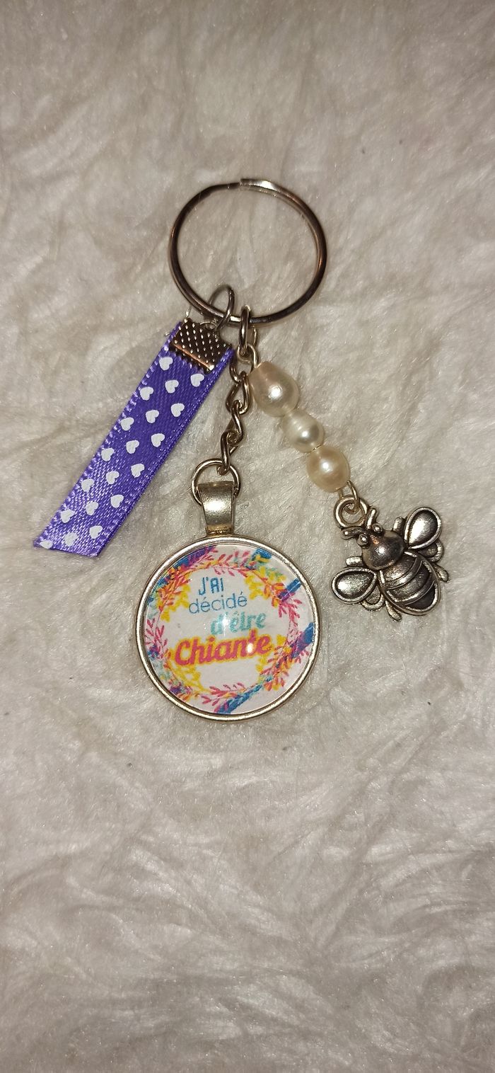 Porte clé humour chiante