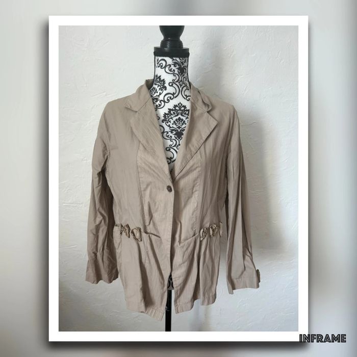 Sublime veste beige 🥰 taille 42 de chez Laurent Vidal