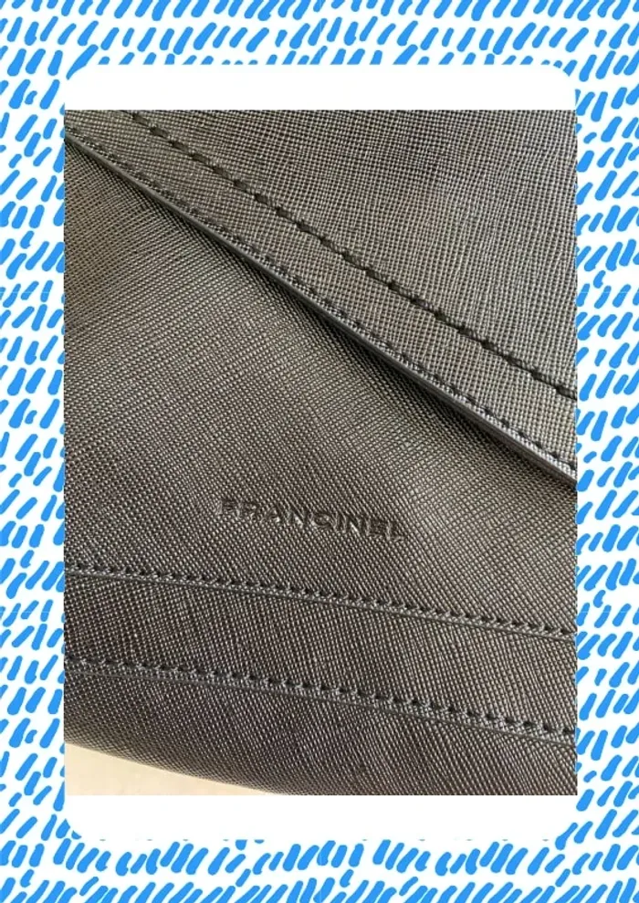 Sac à bandoulière noir Francinel - photo numéro 2