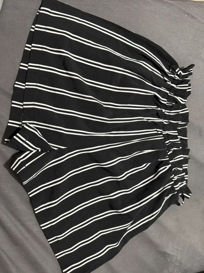 Short rayé