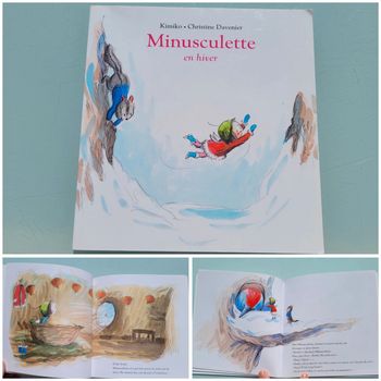 Livre couverture souple, l'école des loisirs, Minusculette en Hiver, 3-6 ans (52)