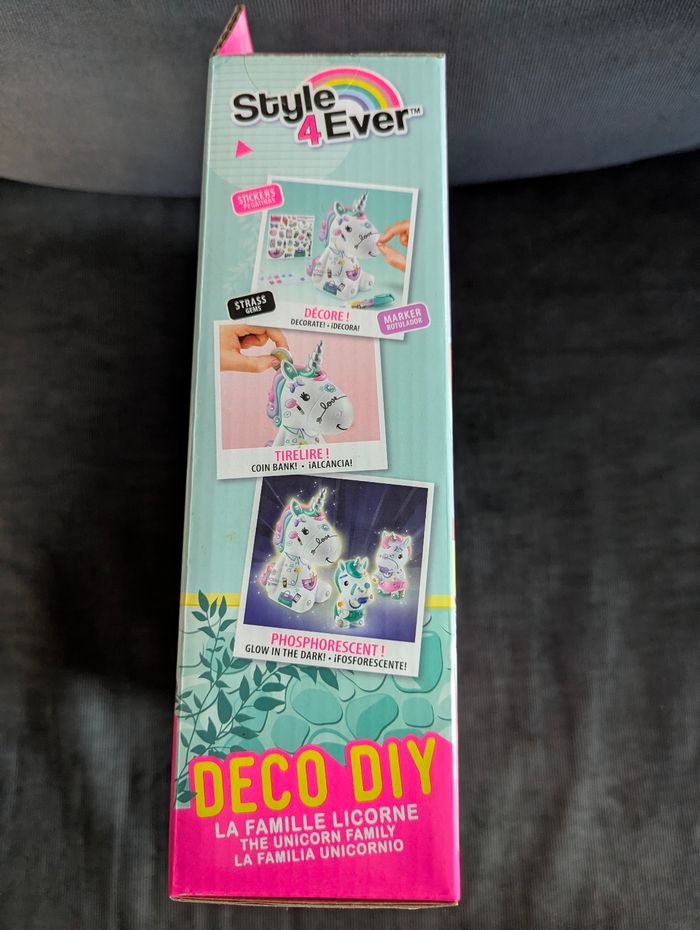 Famille licorne à décorer et à customiser - photo numéro 4