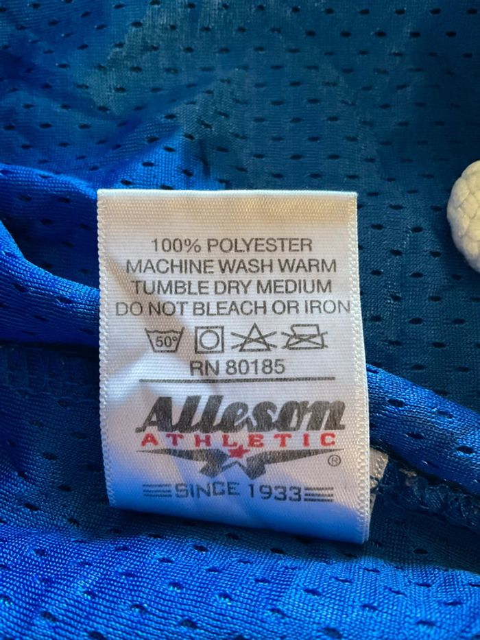 Short de sport bleu roy pour homme Alleson Athletic taille L 278 - photo numéro 7