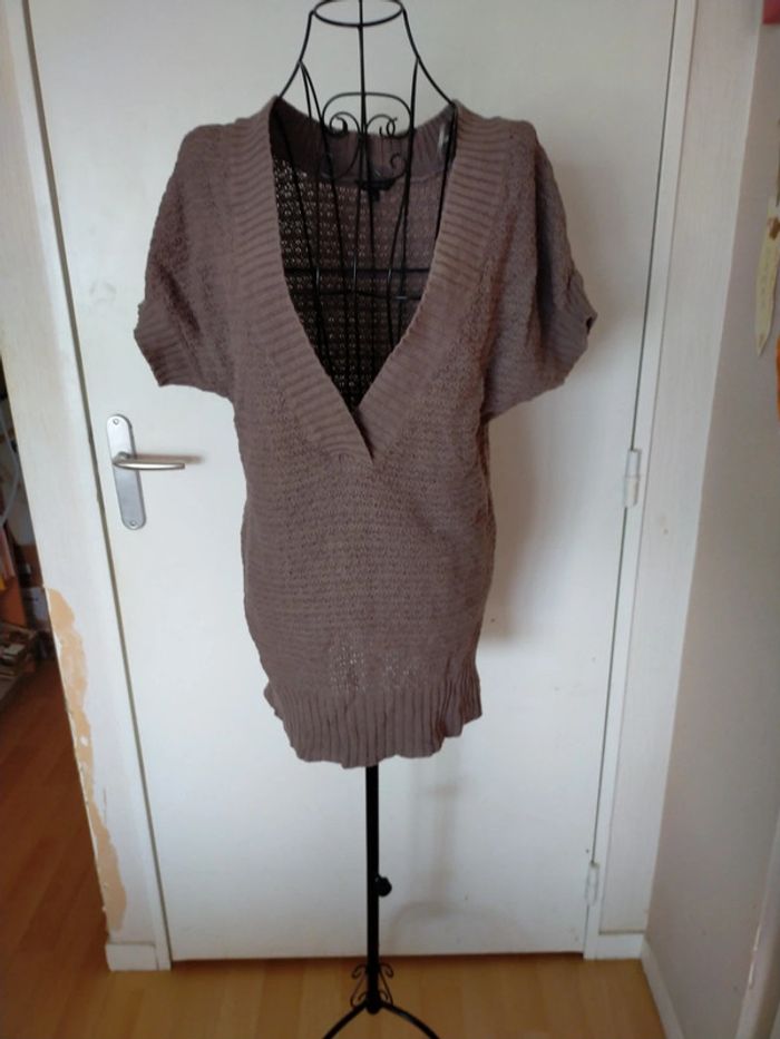 Magnifique pull long bon état peu porté - photo numéro 3