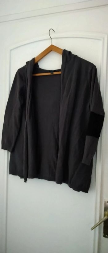 Gilet à capuche ailes d ange gris fille 12 ans kiabi