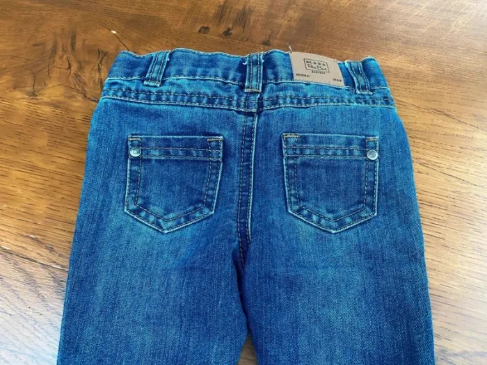 Jean bleu tape à l’oeil 6 mois - photo numéro 9