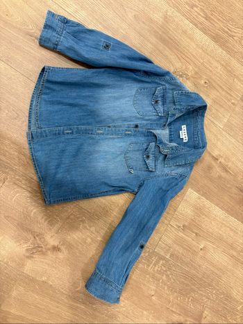 Chemise jeans garçon 4 ans