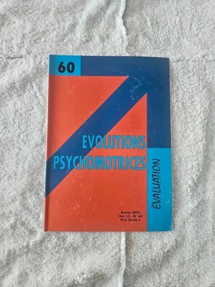 Évolutions Psychomotrices - Vol.15 n°60
