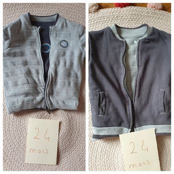 gilet réversible 23mois
