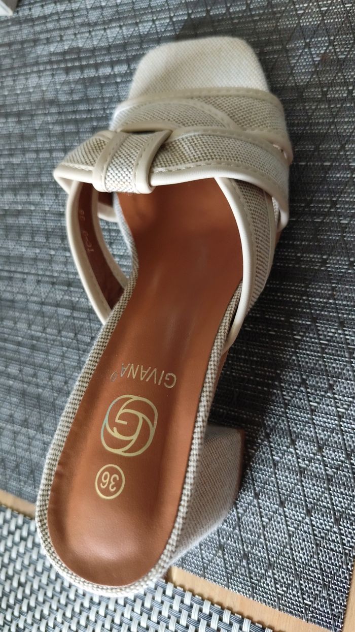 Mules talons carrés - photo numéro 6