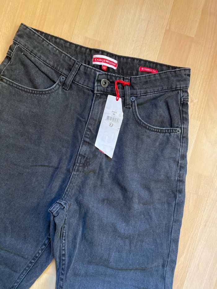 Pantalon jean noir Eaglewood Eagle Wood taille 40 Neuf - photo numéro 2