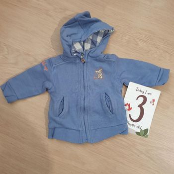 Sweet à capuche 3 mois