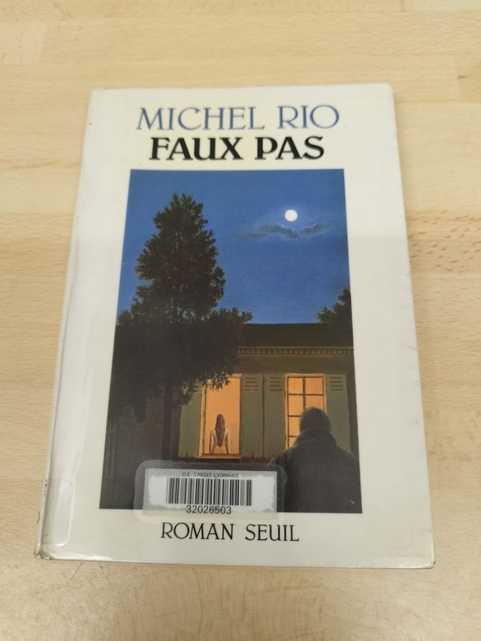 Michel Rio
Faux Pas