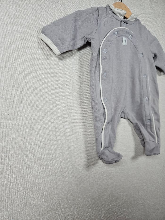 Pyjama chaud kiabi 1 mois 52-55cm - photo numéro 6