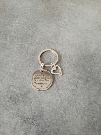 Porte clés "mon fils"