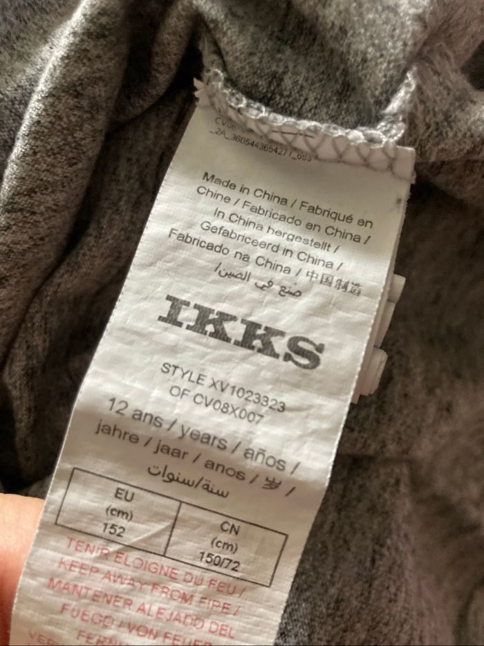 T-shirt IKKS, 12 ans - photo numéro 5