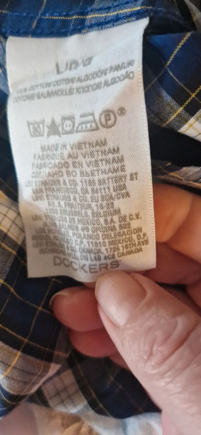 Belle chemise Dockers Taille L - photo numéro 5