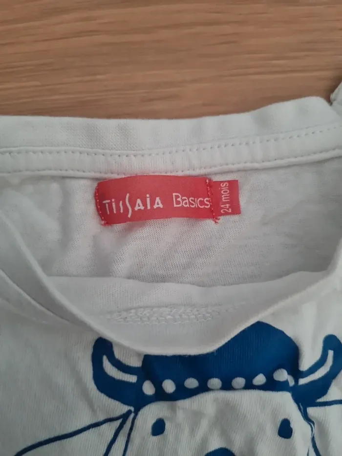 3 tee-shirts manches courtes 2 ans - photo numéro 5