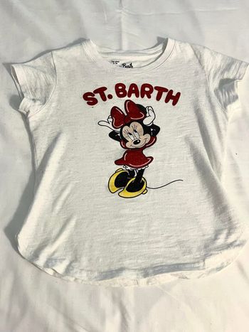 TEE shirt mc2 st barth minnie taille 6/8 ans