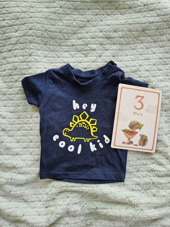 Tee shirt bébé 3 mois