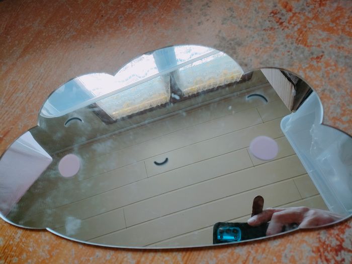 Miroir nuage pour chambre d'enfant