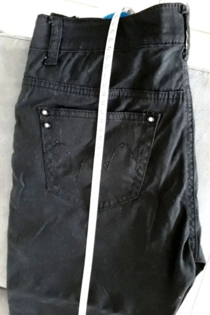 Pantacourt jean taille 42 H&L - photo numéro 5