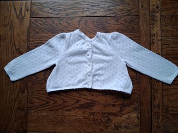 Gilet blanc en coton de marque Orchestra
