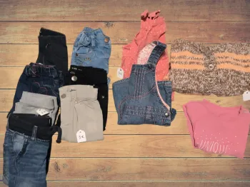 Lot vêtements fille
