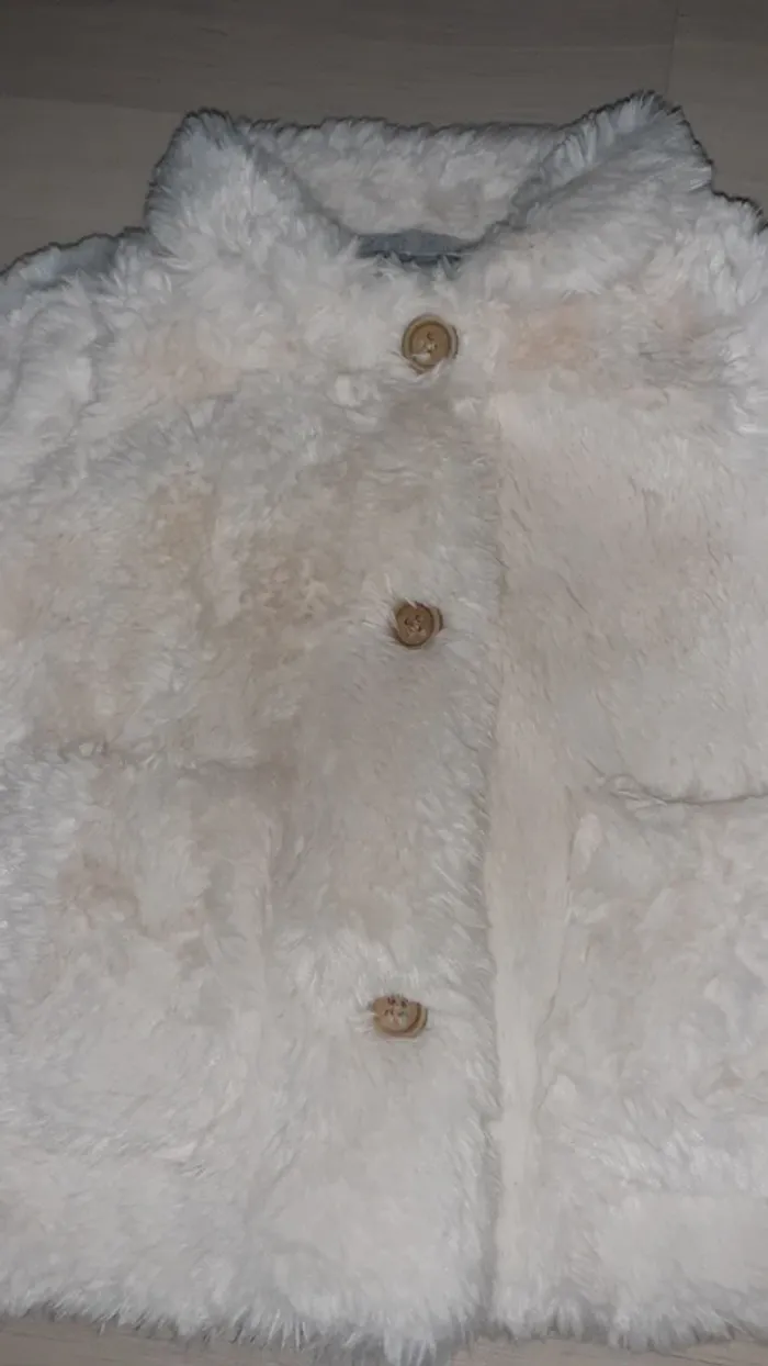Manteau en fourrure Mango kids - photo numéro 9
