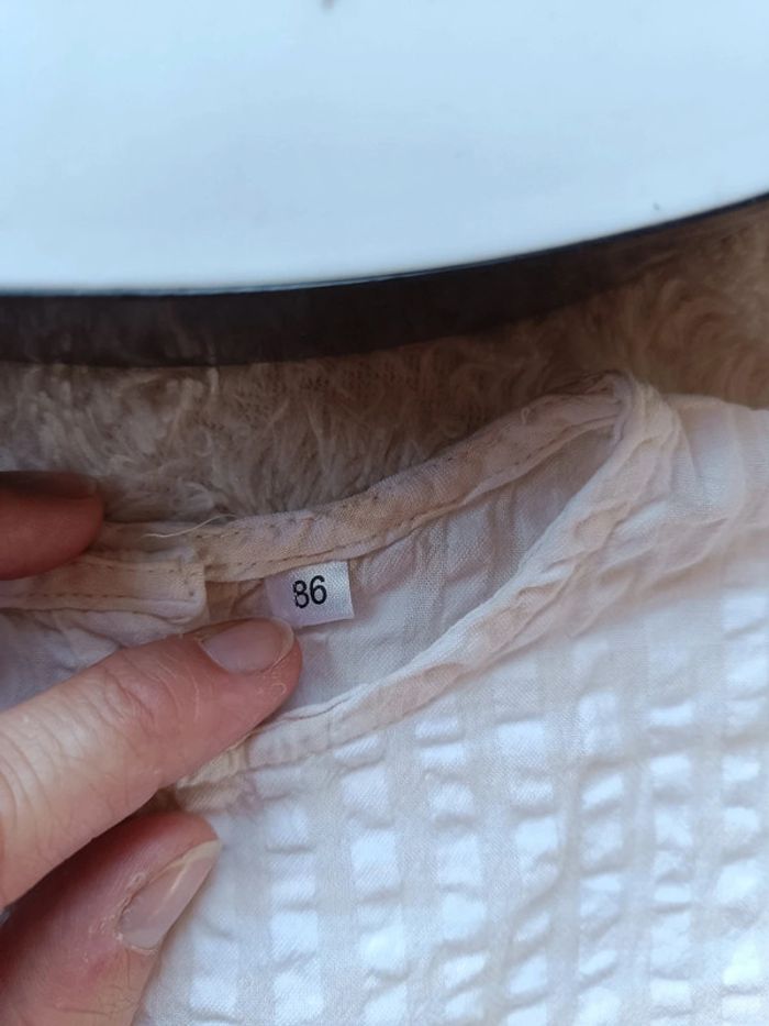 Robe manches longues+boomer offert Fille 18/24 mois Zeeman 100% coton - photo numéro 5