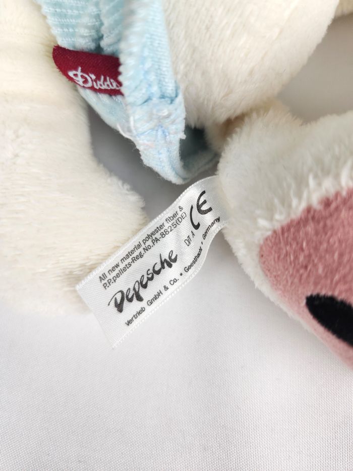 Peluche Diddlina "Hiver" - Diddl Vintage 25 cm - Très Bon État - photo numéro 7
