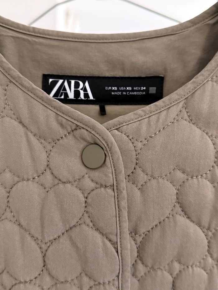 Veste Zara matelassée femme - photo numéro 4