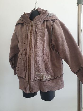 4 ans gilet veste légère capuche Le jean de Marithé François Girbaud