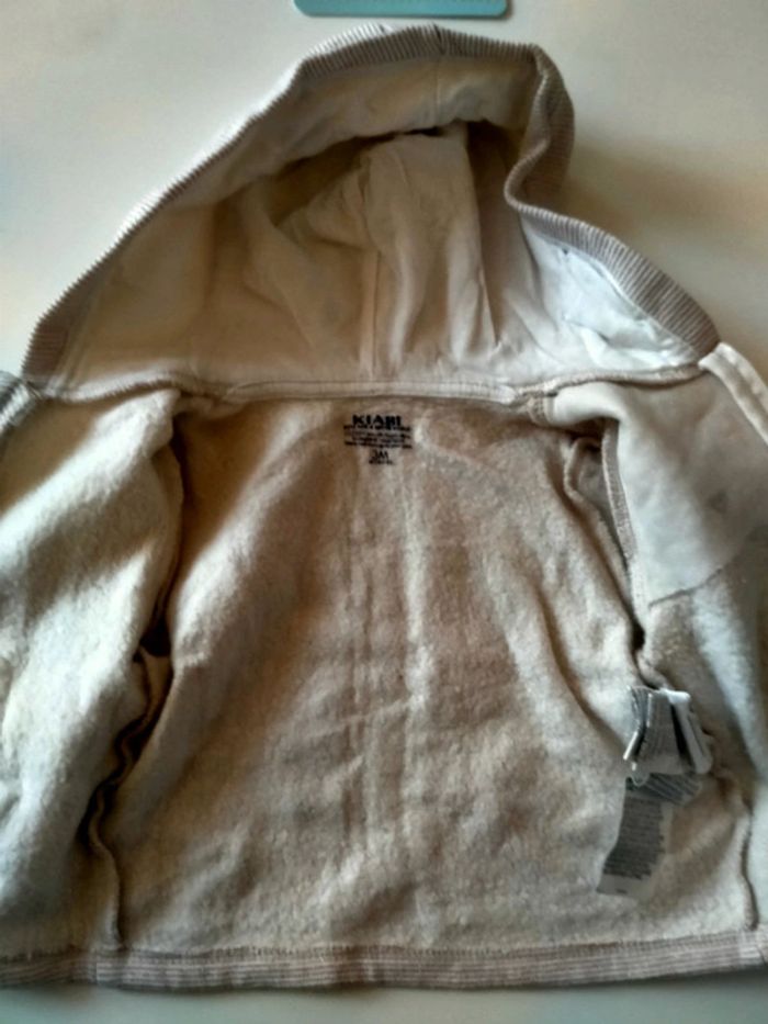 Veste à capuche fille 3 mois - photo numéro 5