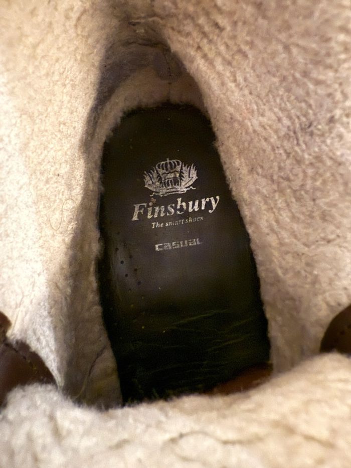 Bottines en cuir Finsbury avec intérieur polaire Taille 41 1/2 - photo numéro 6